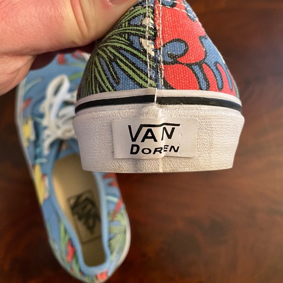 Vans Tropical Print Lace-ups - Van Doren Edition M 6.0 / W 7.5 - Picture 10 of 13